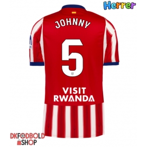 Atletico Madrid Johnny Cardoso #5 Hjemmebanetrøje 2026-27 Kort ærmer